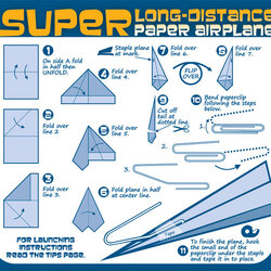 Worthy Design Context How To Paper Plane Instructions Airplane Airplanes Make Kids Planes Distance Long Super