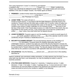 Great Rent To Own Agreement Template By Business In Templates Box Document Description