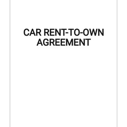 Out Of This World Car Rent To Own Agreement Template Google Docs Word Apple Pages