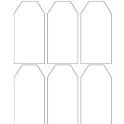 Splendid Free Printable Blank Gift Tags Template Templates