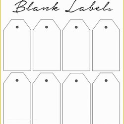 Outstanding Free Printable Gift Tag Templates For Word Of Best Blank Labels To Baskets Organize Organizing