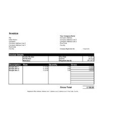 Very Good Free Invoice Templates In Ms Excel Edit Download Send Template Word Microsoft