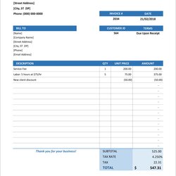 Eminent Free Excel Invoice Template Templates Billing Microsoft Sample Word Create Business Accounting