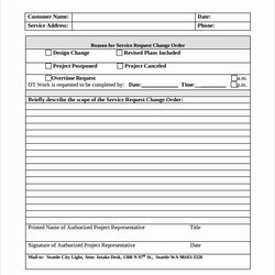 Fine Construction Change Order Form Best Of Sample