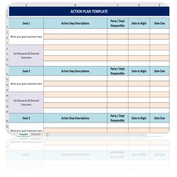 The Highest Standard Action Plan Template Templates At
