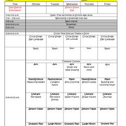 Capital Free Weekly Lesson Plan Template And Teacher Resources Sample Preschool Plans Printable Daily