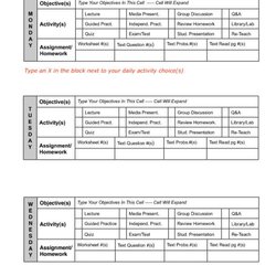 Fine All Templates Weekly Lesson Plan Template Plans Reading Education Core Guided Common Teacher Classroom