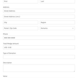 Champion Donation Forms Charity Form Templates Builder Tax