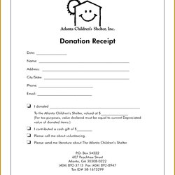 Fantastic Donation Form Template For Non Profit Receipt Nonprofit Letter Receipts Cash Contribution Templates