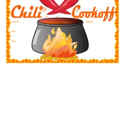 Spiffing Chili Cook Off Flyer Template Printable Download Page Thumb Big