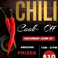 Superior Copy Of Chili Cook Off Flyer Template Ts