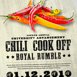 High Quality Free Chili Cook Off Flyer Template Design The Hottest Ideas Word Idea Hot