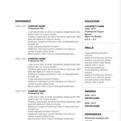 Job Winning Resume Templates For Microsoft Word Apple Pages Template Between Space Visit