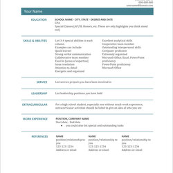 Free Modern Resume Templates Minimalist Simple Clean Design Microsoft Office Template Word Docs Format Sample