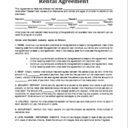 Perfect Rental Agreement Templates Word Excel Formats Tenancy Lease Sample Example Ghana Landlords Landlord