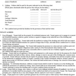 Sample Rental Agreement Templates Being Landlord