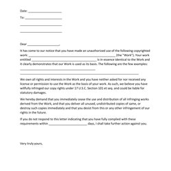 Excellent Cease And Desist Order Template Org Master Of Documents