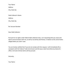 Superb Cease And Desist Letter Templates Free Template Printable
