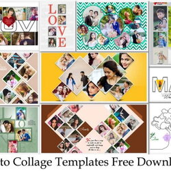 Admirable Photo Collage Templates For Free Download