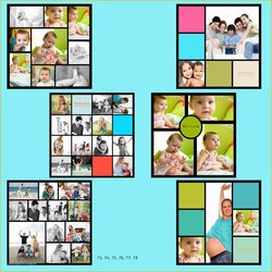 Spiffing Photo Collage Templates Free Download Template Simple Pk Six Navigation Post Of
