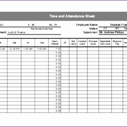 Out Of This World Employee Time Card Excel Templates Images Operations Beautiful Attendance Sheet