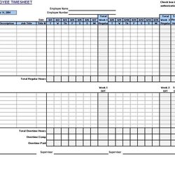 Legit Create Operations Employee Time Card Excel Template Photo With