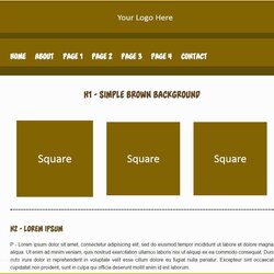Matchless Simple Website Using And Templates Free Download With Of Basic