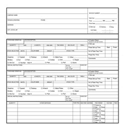 Smashing Blank Work Order Forms Fill Online Printable Large