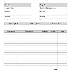 Order Form Templates Work Change More Template Sample