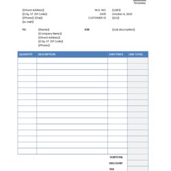 Outstanding Work Order Form Templates At Template