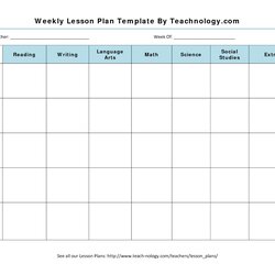 Superior Search Results For Free Blank Weekly Lesson Plan Template Calendar Sheet Wee Daycare