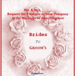 Brilliant Wedding Invitation Templates Word Formats Samples Is Pending Load