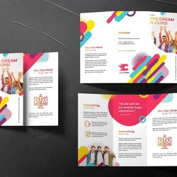 Superb Best Fold Brochure Templates Word Design Shack Creative Agency Template Brochures Inspiration Agencies