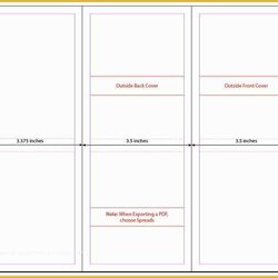 Wonderful Free Fold Template Of Brochure Pamphlet