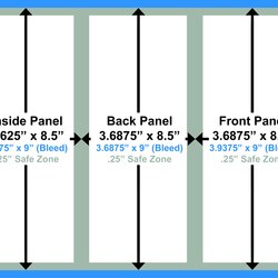 Supreme Learn About Printing Your Next Brochure Project With Bleed Fold Template Print Outside Brochures