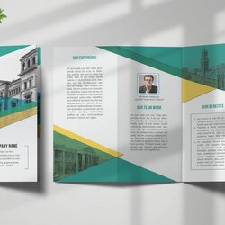 Out Of This World Best Fold Brochure Templates Word Design Shack Template Modern