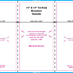 Fine Fold Brochure Template