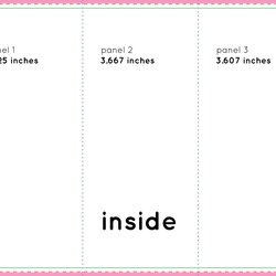 Capital Adobe Illustrator Fold Brochure Template Inside