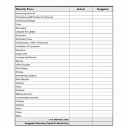 Business Plan Template Excel Beautiful