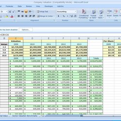 Preeminent Business Start Up Excel Template