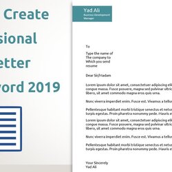 Worthy Microsoft Word Business Letter Template