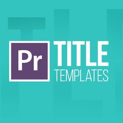 Adobe Premiere Template Fresh Learn How To Use Our Pro Title Templates Of