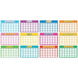 Sublime Month Blank Calendar Template Images Printable Via
