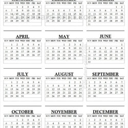 Month Print Outs Example Calendar Printable Months Template Printing Monthly Blank Yearly Calendars