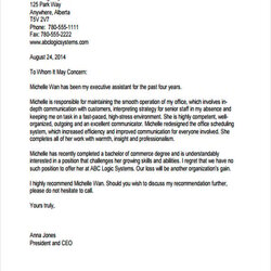 Fantastic Job Reference Letter Templates Free Word Format Download Template Letters Alberta