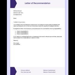 Magnificent Free Letter Of Recommendation For Employee Templates Template