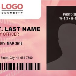 Fine Id Badge Template Free Word Templates Card Name Choose Board