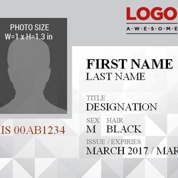 High Quality Vertical Id Badge Template Free Word Templates Printable Card Blank Name Badges Excel Tag Choose