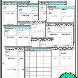 Wizard Math Lesson Plan Template Middle School Planner Teachers Templates Beautiful Free Of