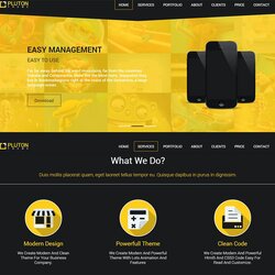 Brilliant Video Website Template Free Download Printable Templates